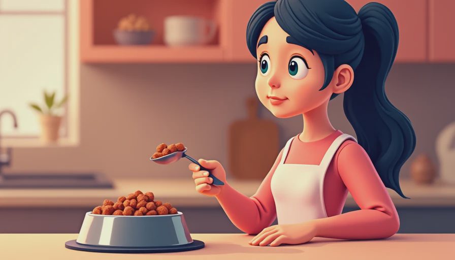 Illustration for raw dog food diet