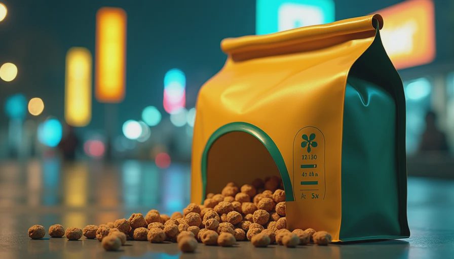 Visual context for grain free dog food