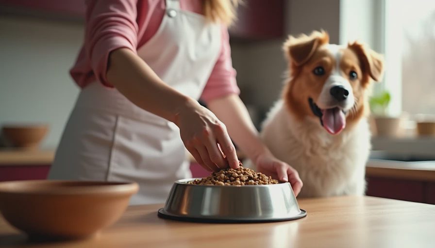 Visual context for fromm dog food