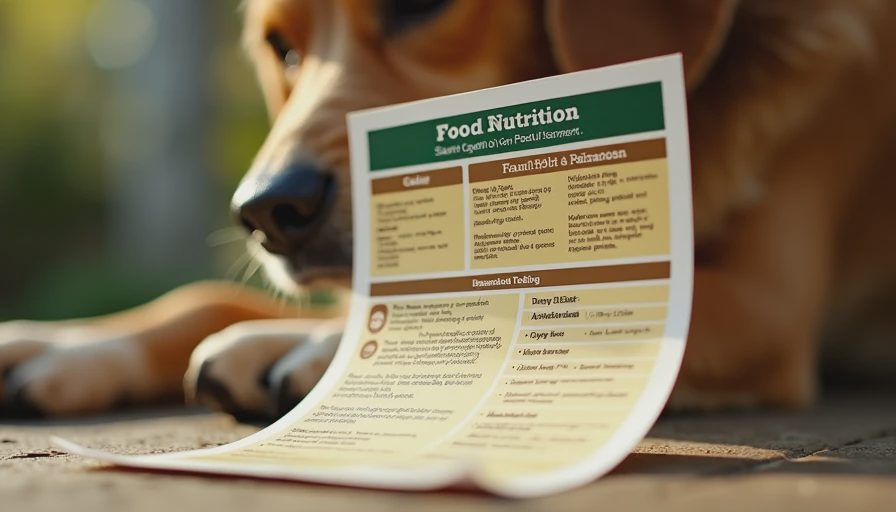 Visual context for pet nutrition consultant